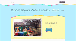 Desktop Screenshot of daynasdaycare.com