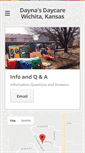 Mobile Screenshot of daynasdaycare.com